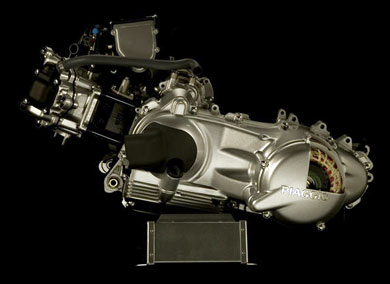 2007 Vespa HyS motor